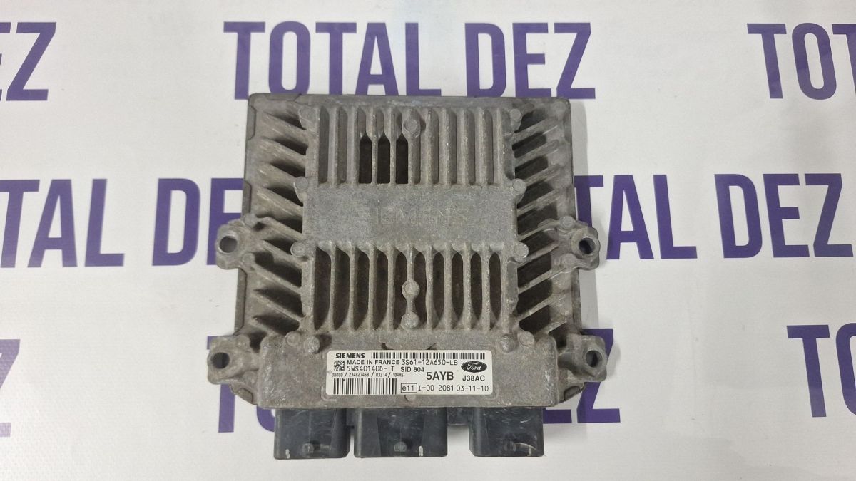 Calculator motor (ECU) Ford Fiesta 2004 - 3S6112A650LB 5WS401400DT 02081031110