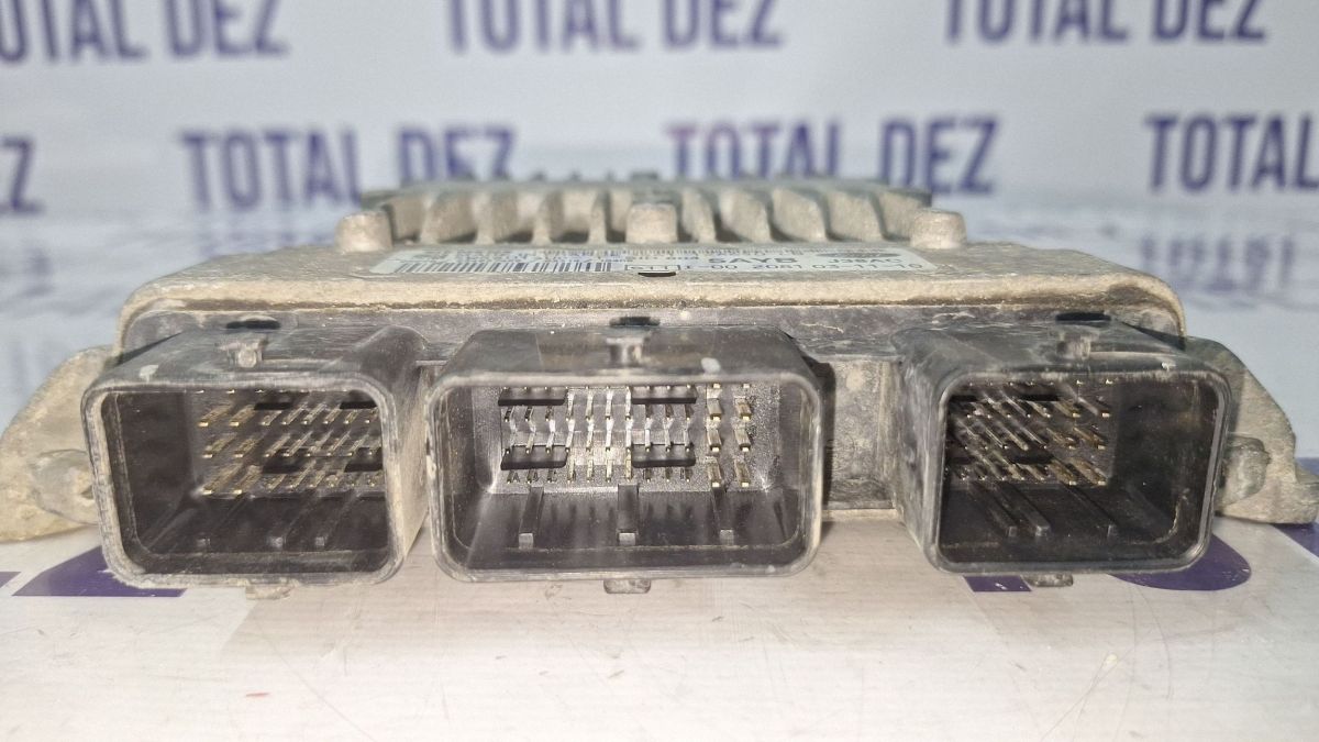 Calculator motor (ECU) Ford Fiesta 2004 - 3S6112A650LB 5WS401400DT 02081031110