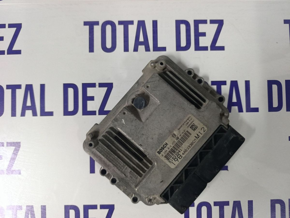 Calculator motor (ECU) Fiat Bravo Brava 2008 - 0281014455 51833941 4AB333BCM