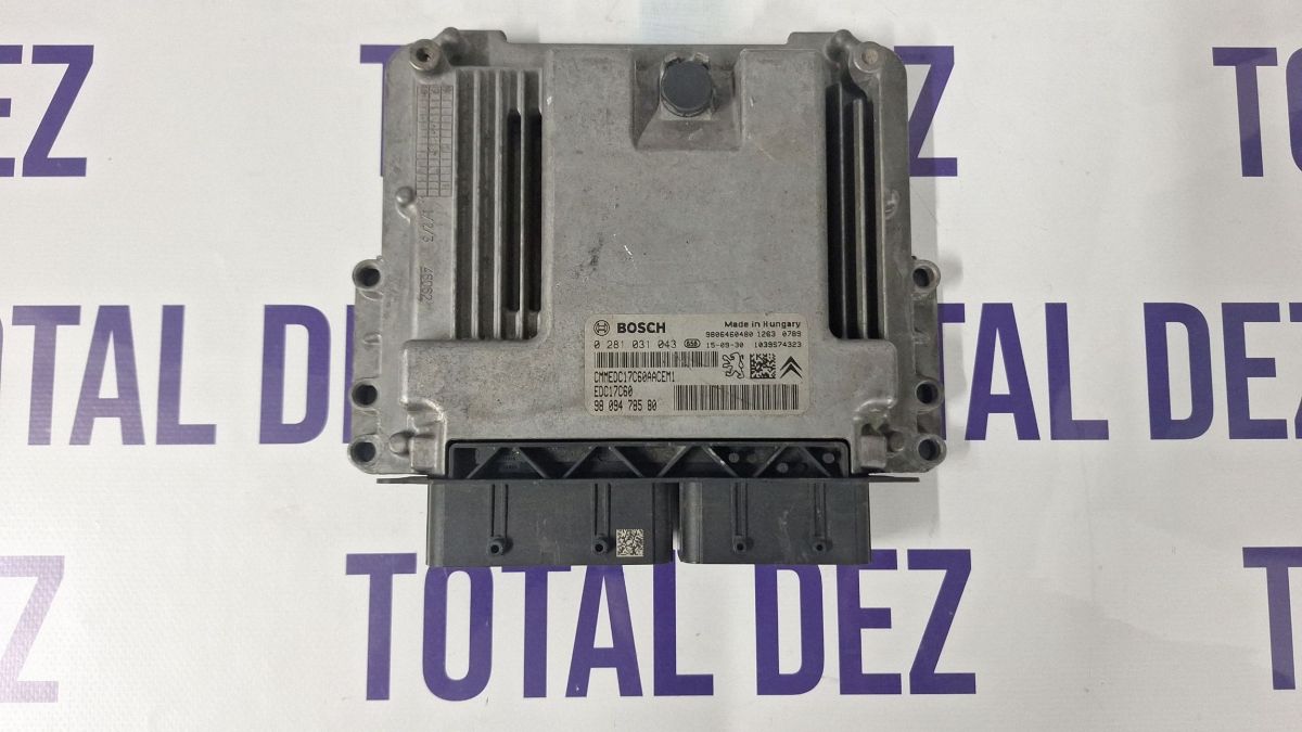 Calculator motor (ECU) Peugeot 308 2015 - 9806460480 9809478580 0281031043
