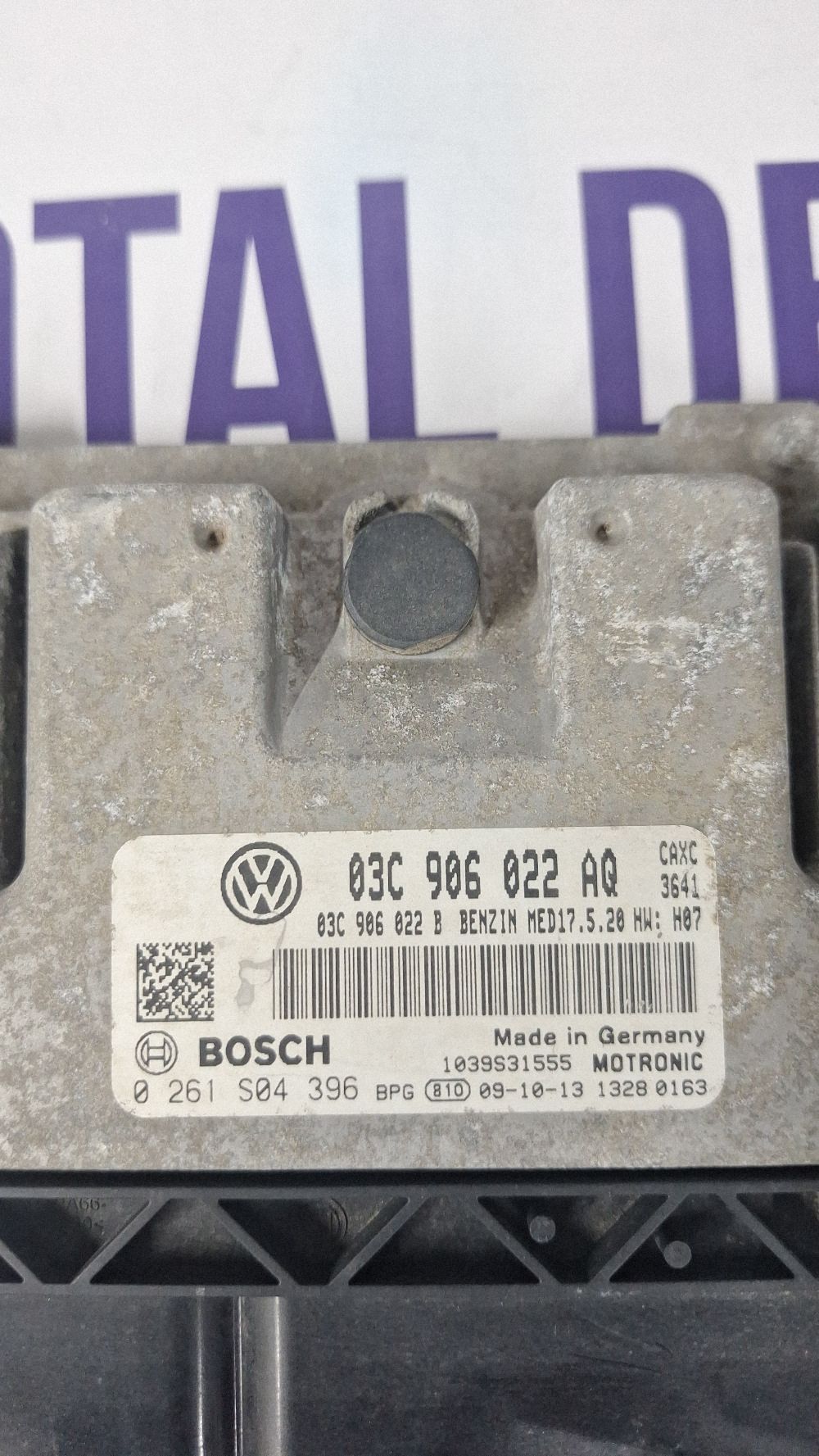 Calculator motor (ECU) Seat Leon (1P) 2010 - 03C906022AQ 03C906022B 0261S04396