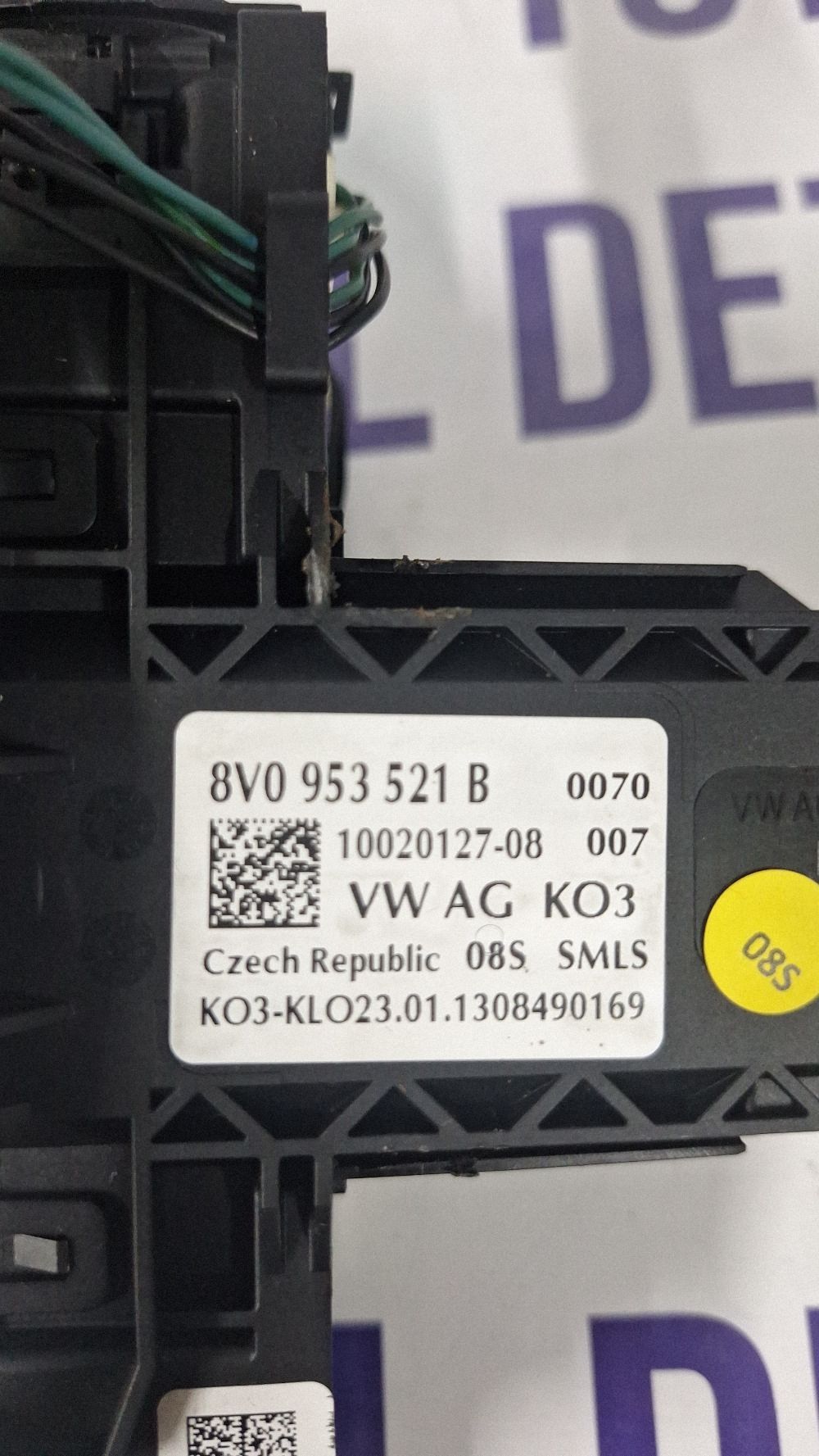 Maneta stergatoare Audi A3 S3 8V 2016 - 8V0953521B 1002012708 1308490169