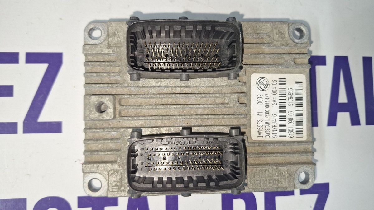 Calculator motor (ECU) Fiat Grande Punto 2007 - 51784956 6160109806