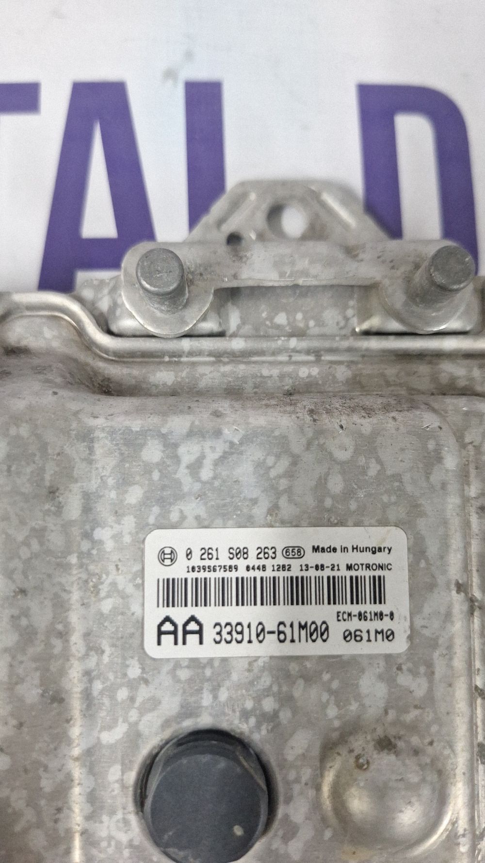 Calculator motor (ECU) Suzuki Vitara Sidekick (LY) 2016 - 3391061M00 0261S08263
