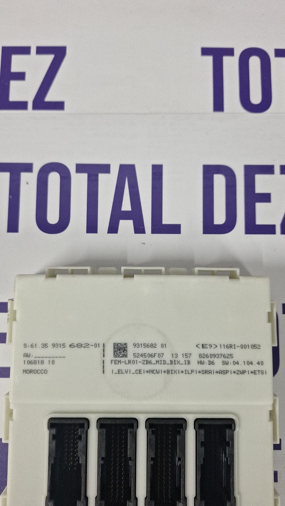 Calculator confort BMW Seria 3 F30 F35 F31 2013 - 524506F07 931568201