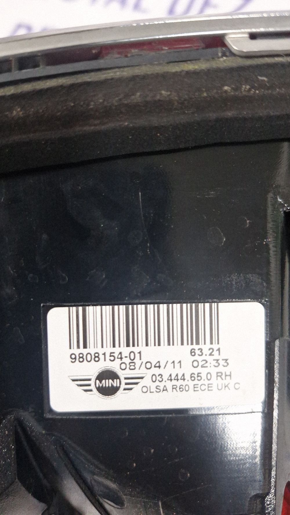 Stop Dreapta spate Mini Cooper Countryman R60 2014 - 980815401