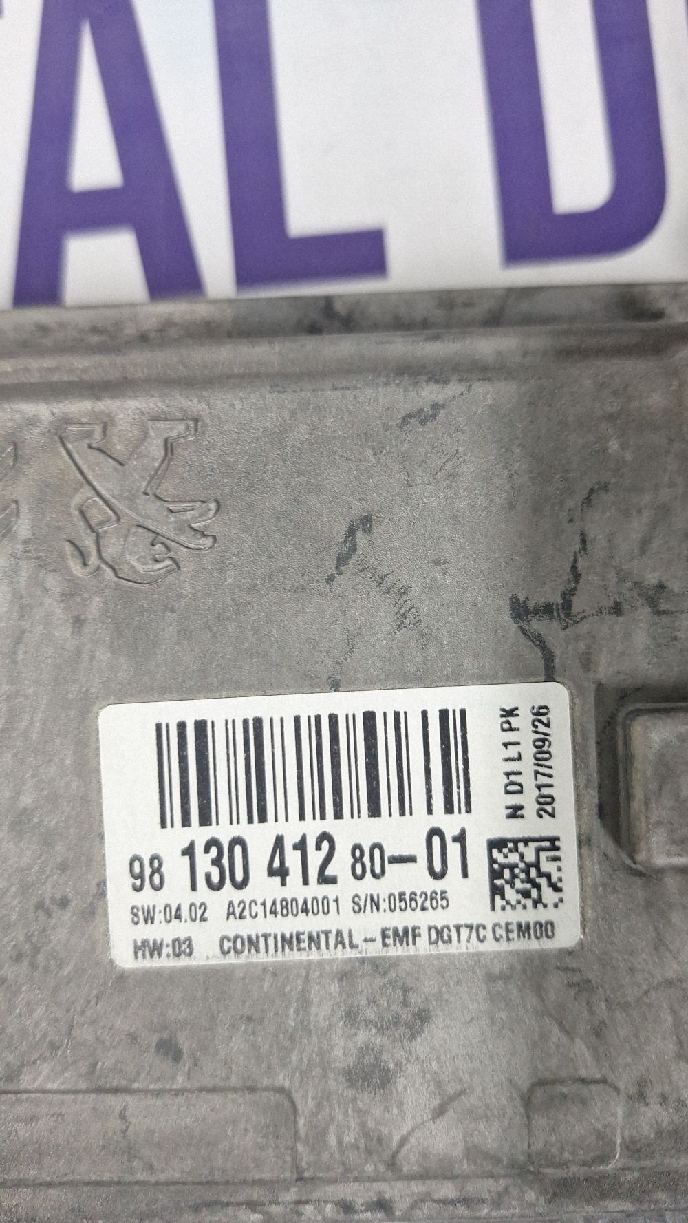 Display Peugeot 508 2014 - 9813041280 A2C14804001 056265