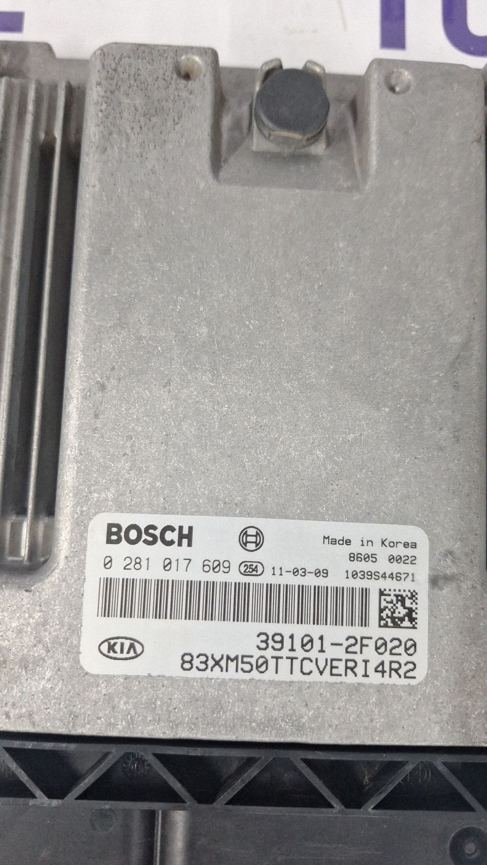 Calculator motor (ECU) Kia Sorento 2011 - 391012F020 0281017609 1039S44671