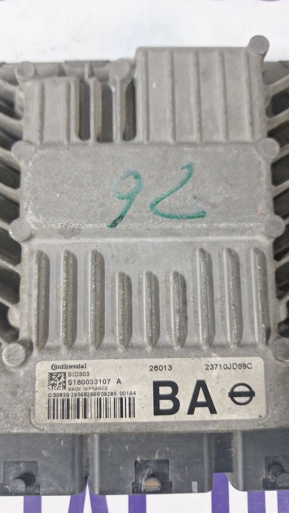 Calculator motor (ECU) Nissan Qashqai Qashqai+2 2009 - 23710JD59C S180033107A
