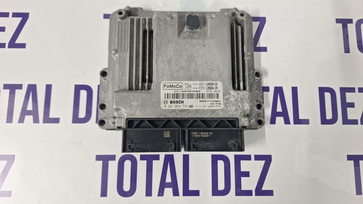 Calculator motor (ECU) Ford Focus 2015 - F1F112B684ZA H1F112A650DE 0281034774