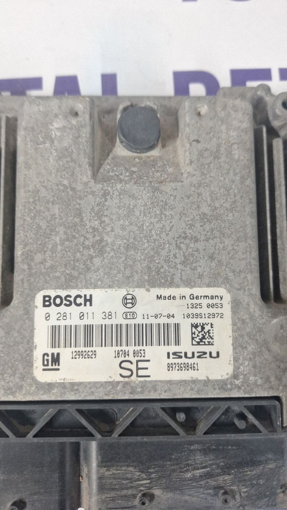 Calculator motor (ECU) Opel Astra H 2008 - 12992629 0281011381 8973698461