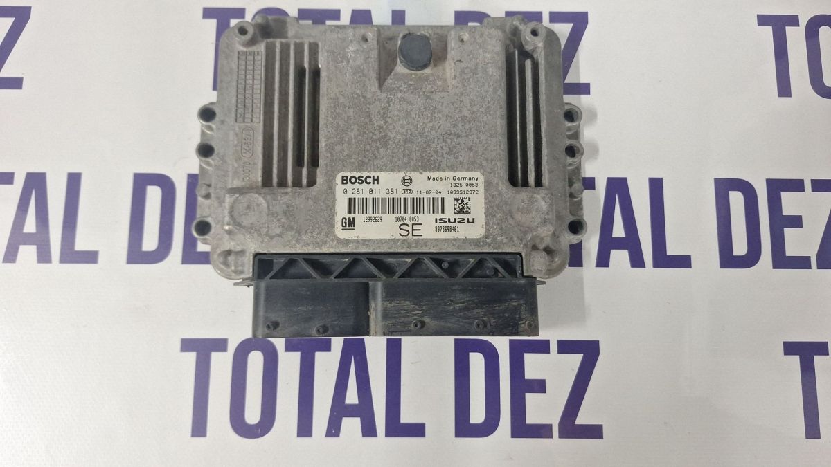 Calculator motor (ECU) Opel Astra H 2008 - 12992629 0281011381 8973698461