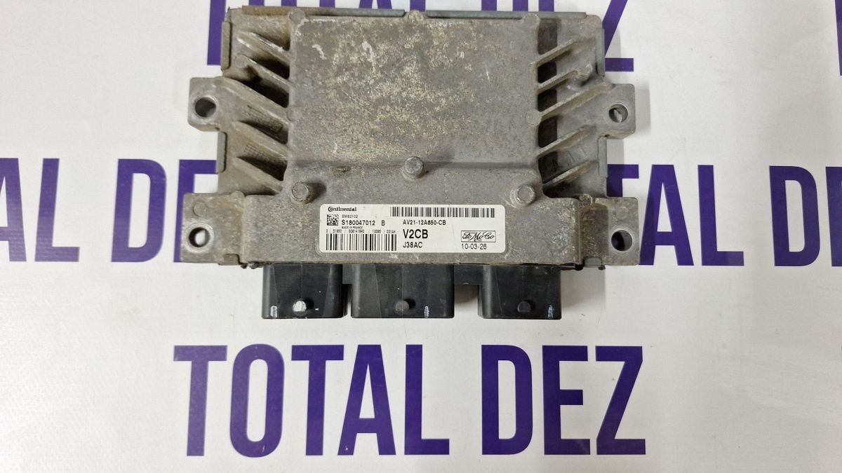 Calculator motor (ECU) Ford Fiesta 2010 - AV2112A650CB S180047012B