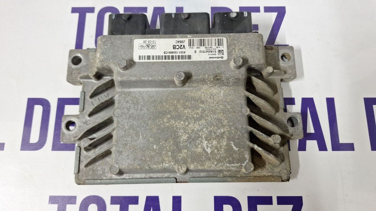 Calculator motor (ECU) Ford Fiesta 2010 - AV2112A650CB S180047012B