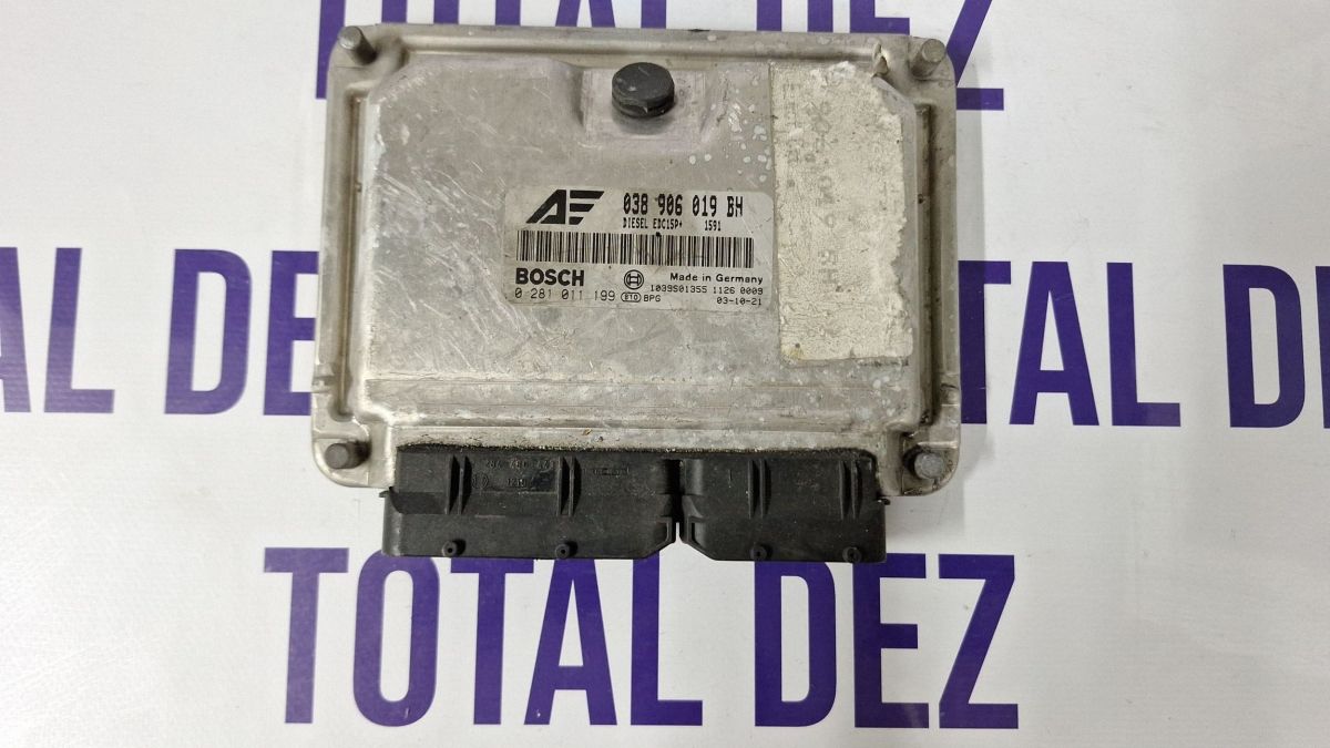 Calculator motor (ECU) Volkswagen Sharan 2003 - 038906019BH 0281011199 1039S01355