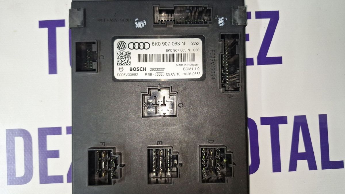 Calculator confort Audi A4 S4 B8 8K 2009 - 8K0907063N F005V00852 09030001