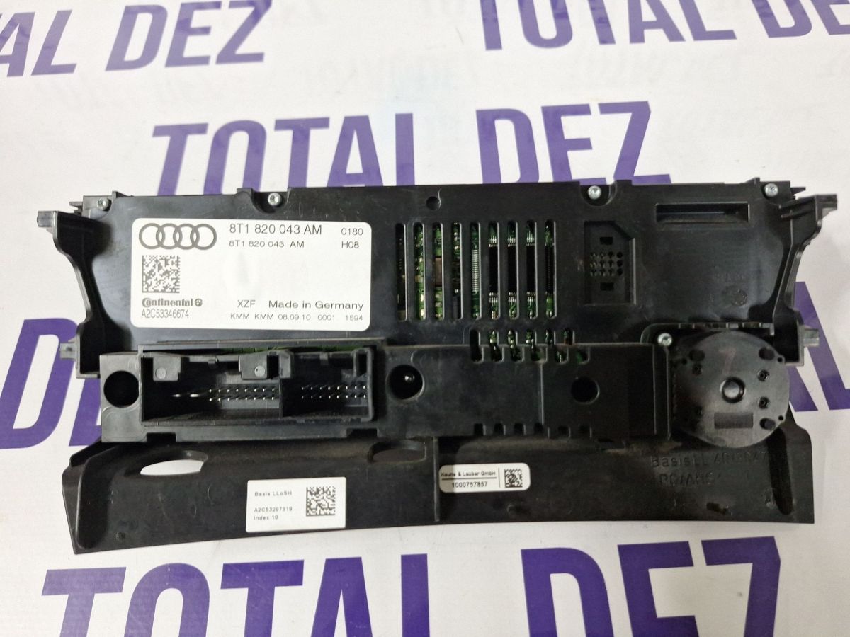 Climatronic Audi A4 S4 B8 8K 2009 - 8T1820043AM A2C53346674