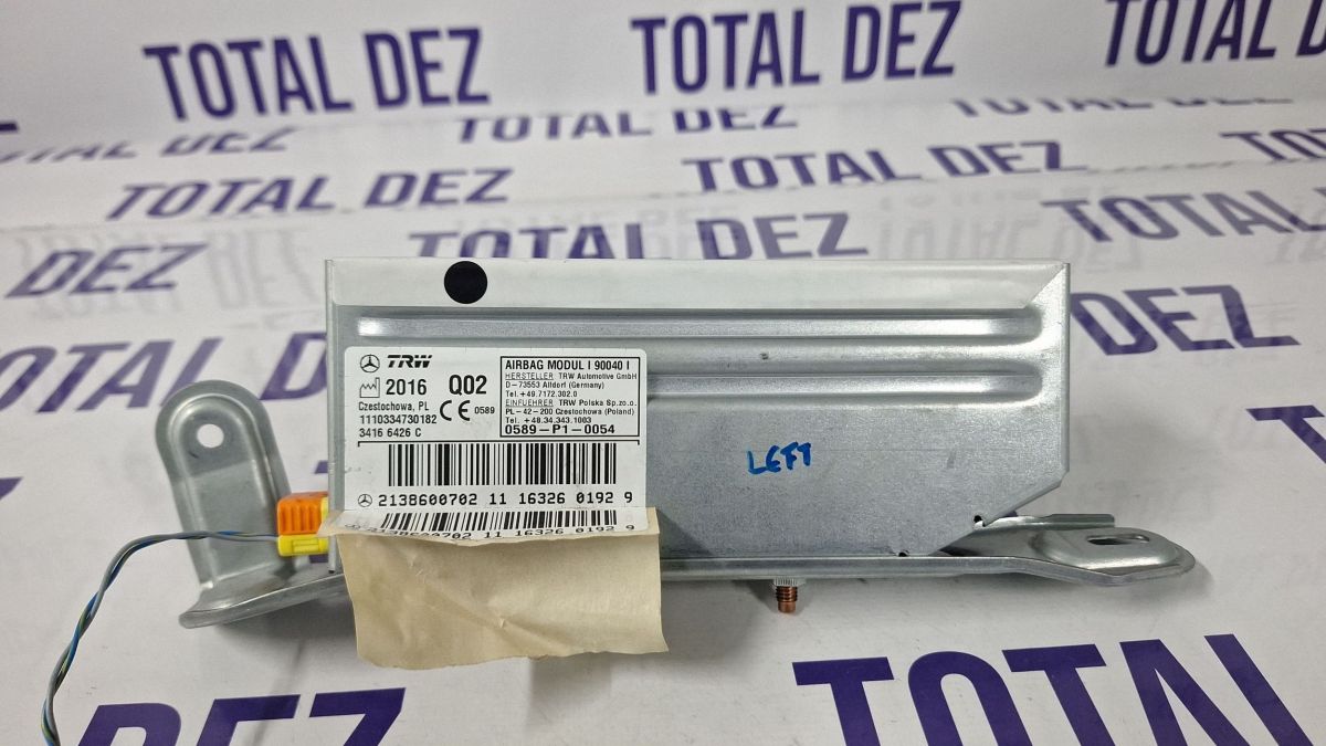 Airbag Stanga spate Mercedes E-class W213 2017 - 2138600702 1110334730182 163260192