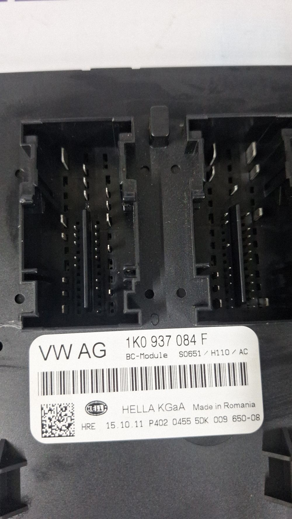 Calculator confort Volkswagen Golf VI 2011 - 1K0937084F 5DK00965008