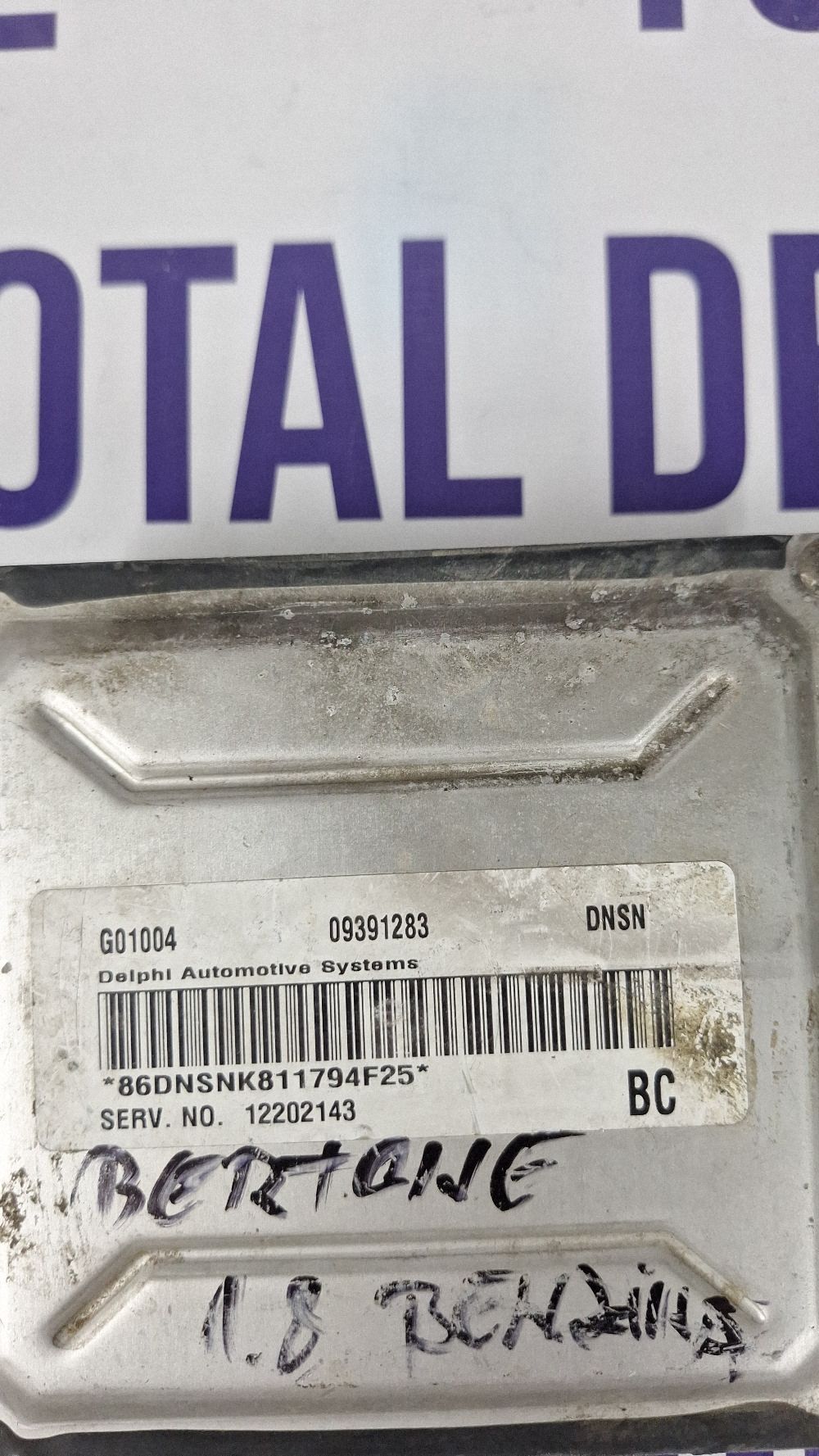 Calculator motor (ECU) Opel Astra G 2001 - 12202143 09391283 G01004