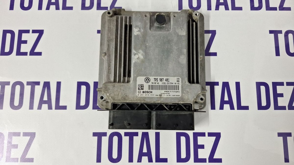 Calculator motor (ECU) Porsche Cayenne (9PA) 2010 - 7P5907401 0281016833