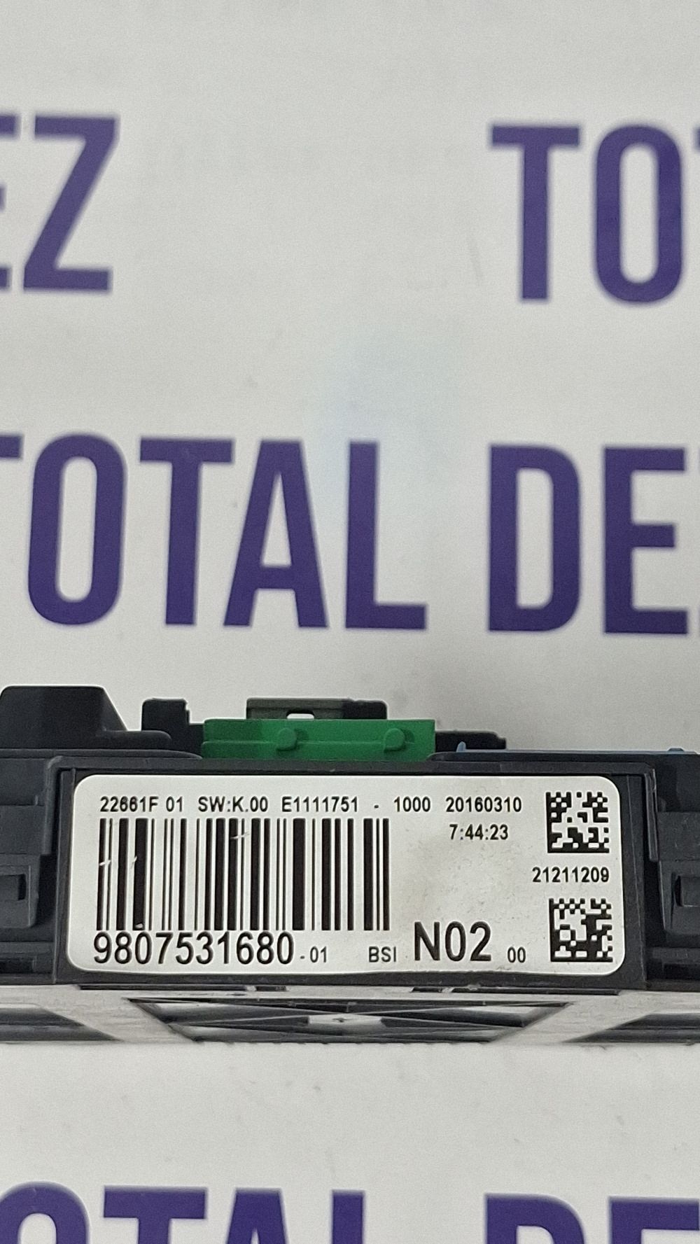 Panou sigurante Peugeot 208 I 2015 - 9807531680 E1111751 20160310