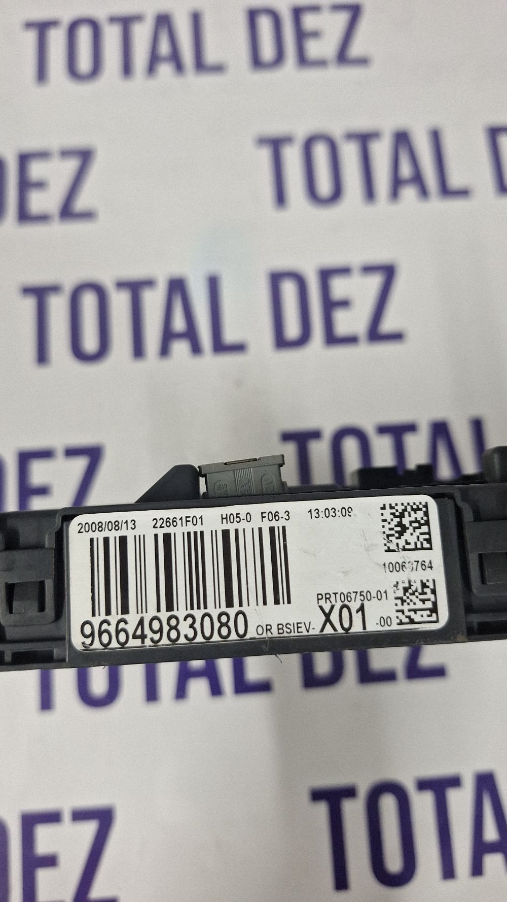 Calculator confort Peugeot 207 2007 - 22661F01 9664983080 20080813 PBT0675001