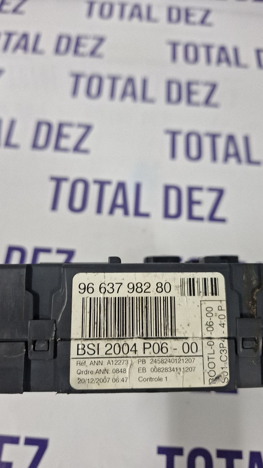 Panou sigurante Peugeot 207 2008 - 9663798280 BSI2004P06