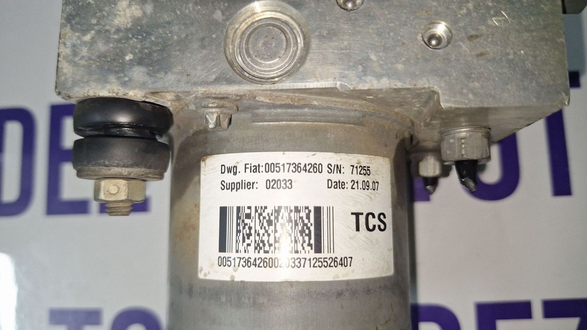 Pompa ABS Peugeot Boxer 2007 - 0265900317 51736426 0265233320 78910S0047