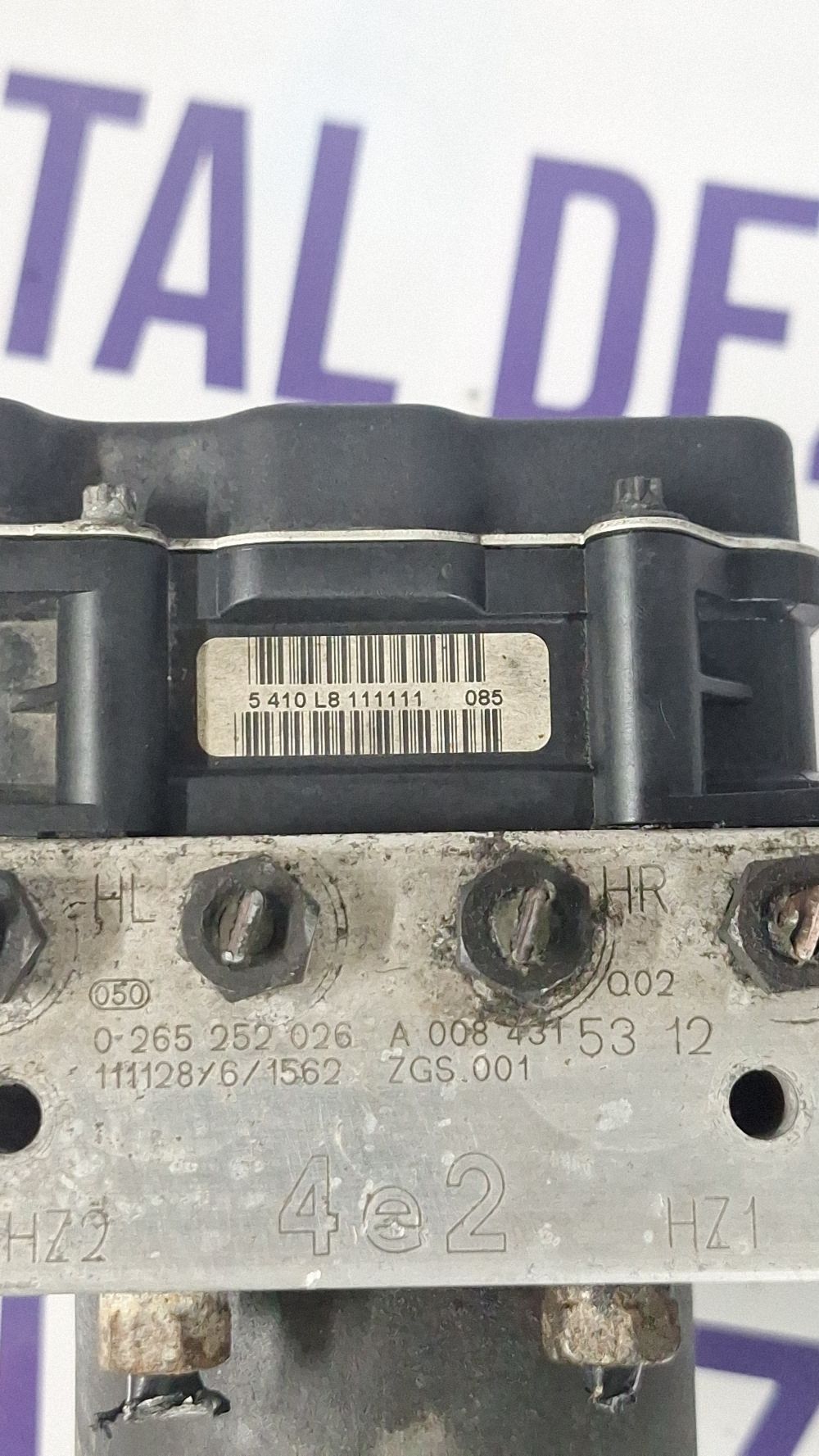 Pompa ABS Mercedes Vito/ Viano Vito W639 2012 - A0084315312 0265252026 0265951853