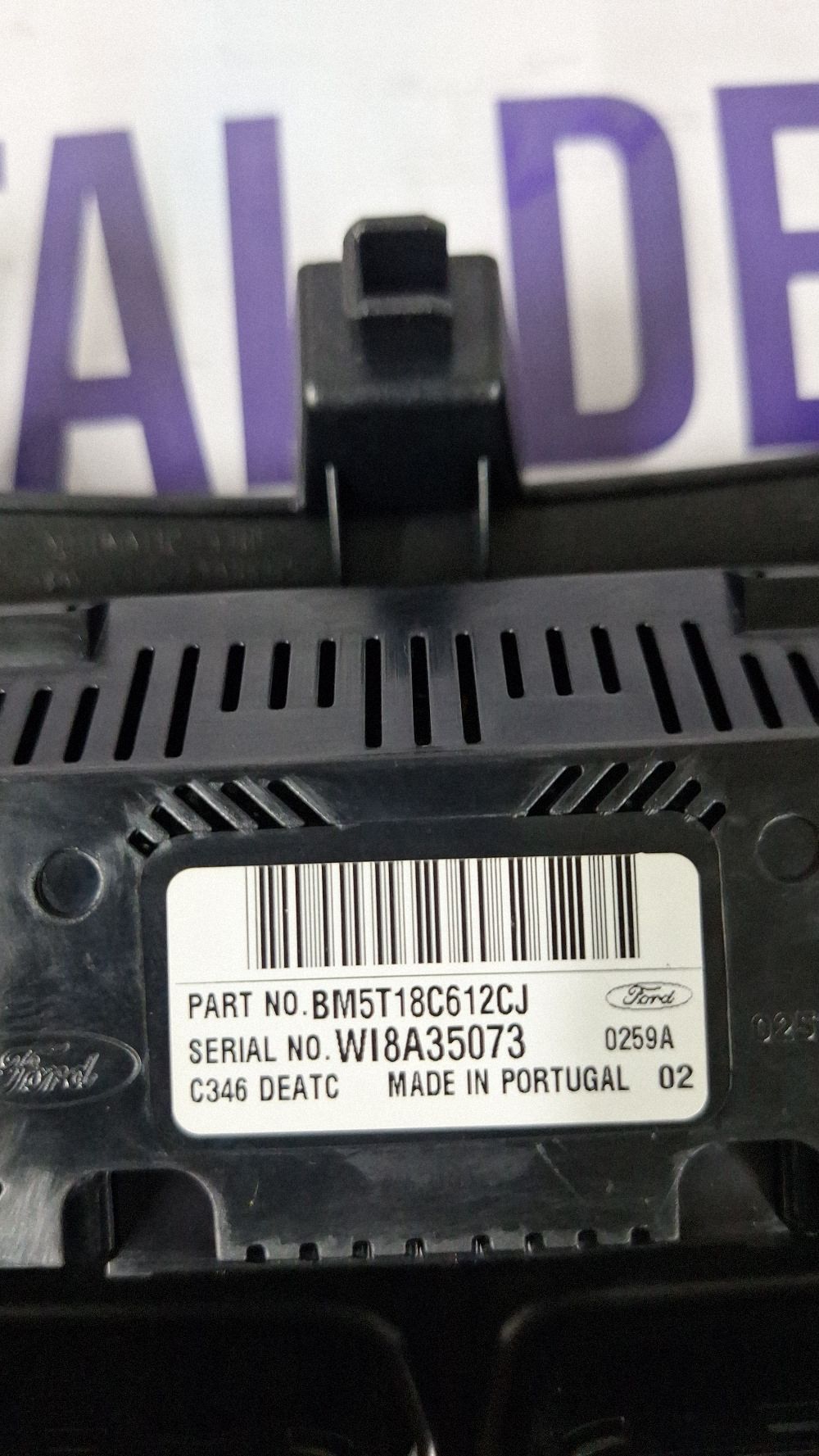 Climatronic Ford Focus 2012 - 0259A BM5T18C612CJ WI8A35073