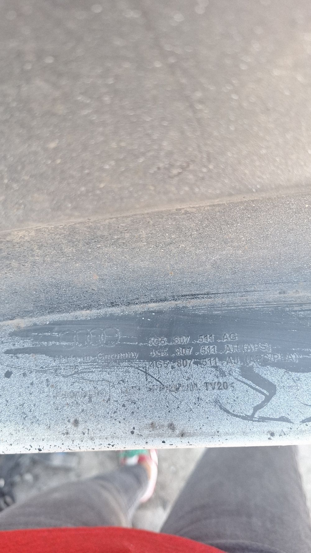 Bara spate Audi A6 S6 C7 4G 2015 - 4G5807511AJ 4G0807511AG