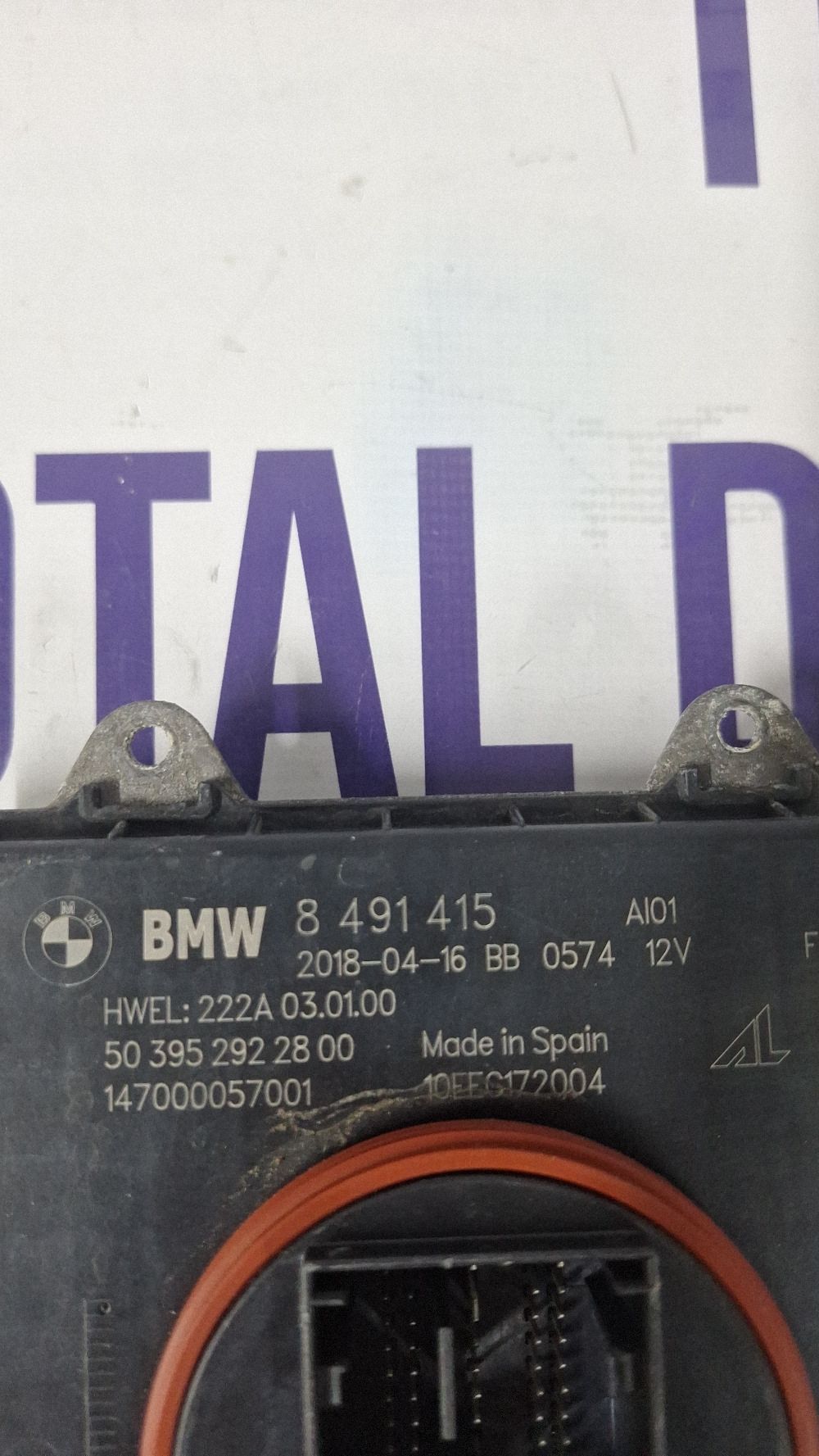 Balast Xenon BMW Seria 7 G11 G12 2016 - 8491415 147000057001 503952922800