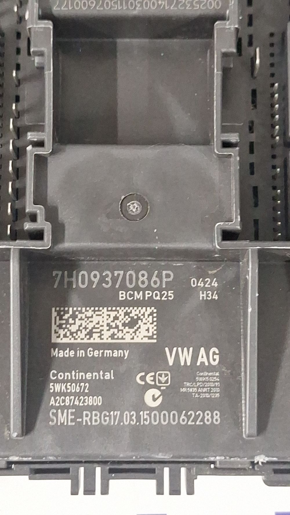 Calculator confort Volkswagen Transporter/Caravelle Transporter - Caravelle T5 2013 - 7H0937086P A2C87423800 5WK50672