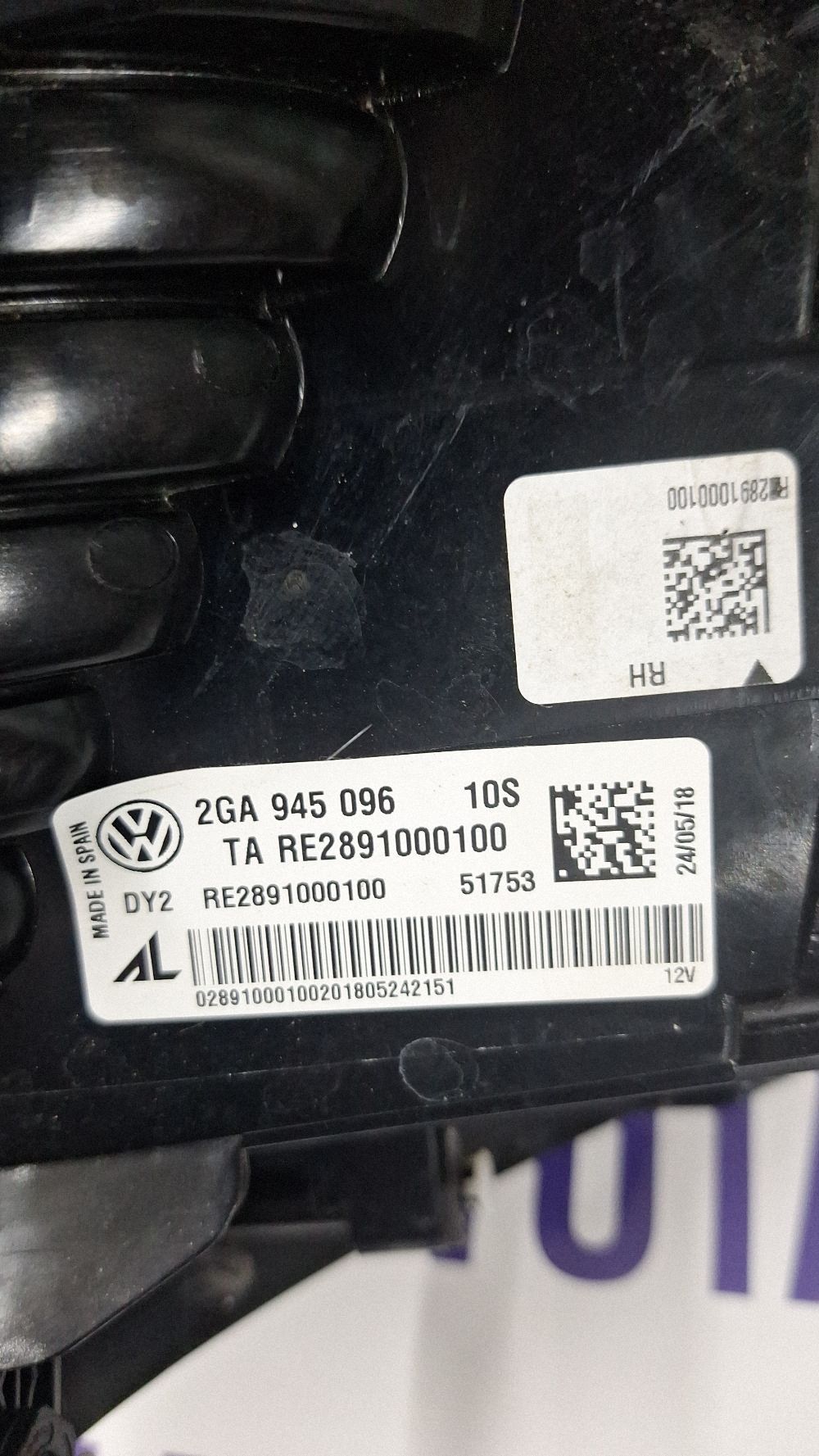 Stop Dreapta spate Volkswagen T-Roc 2019 - 2GA945096 RE2891000100 KE2891000100