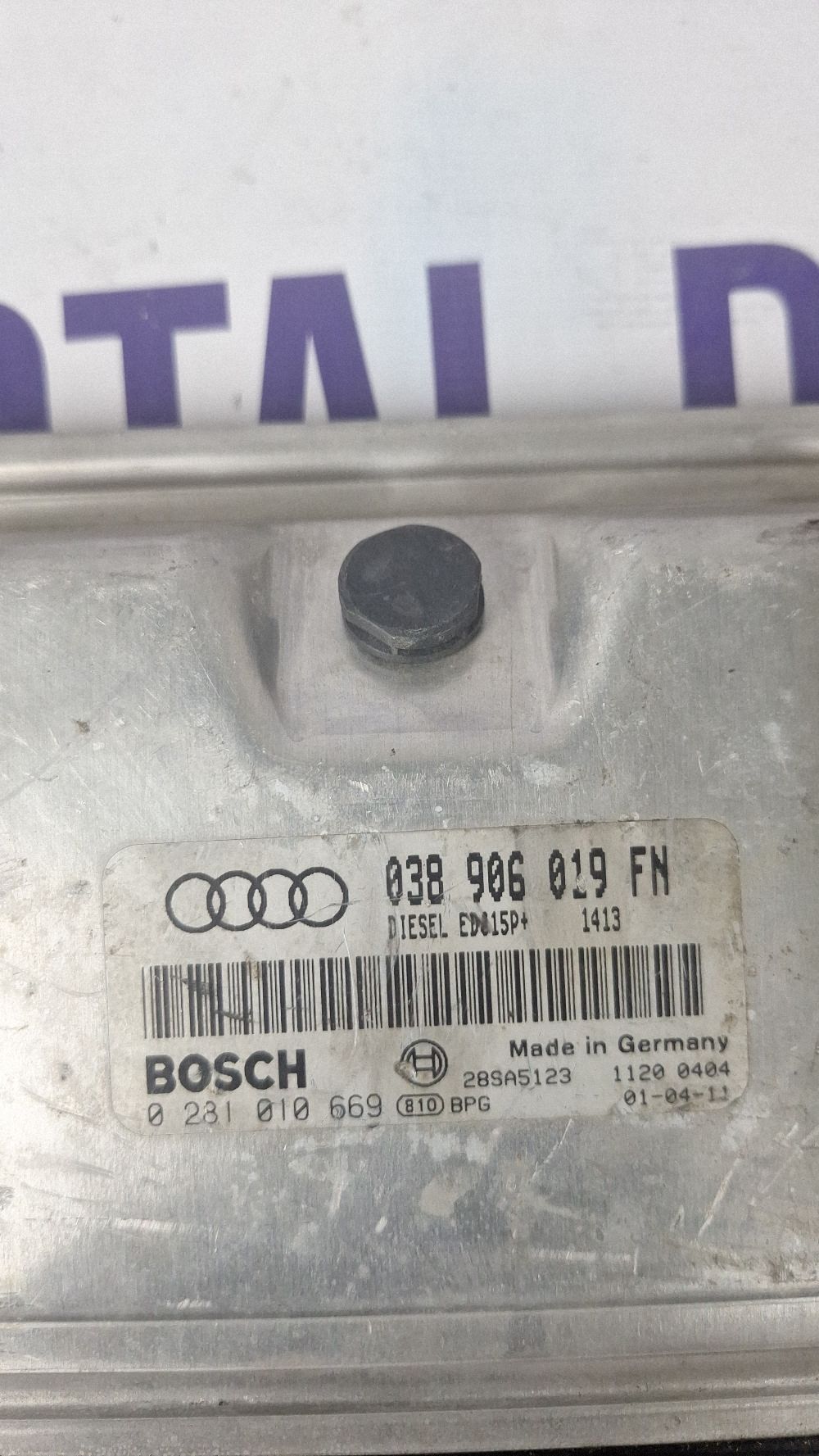Calculator motor (ECU) Audi A4 S4 B6 8E 8H 2001 - 038906019FN 0281010669 28SA5123