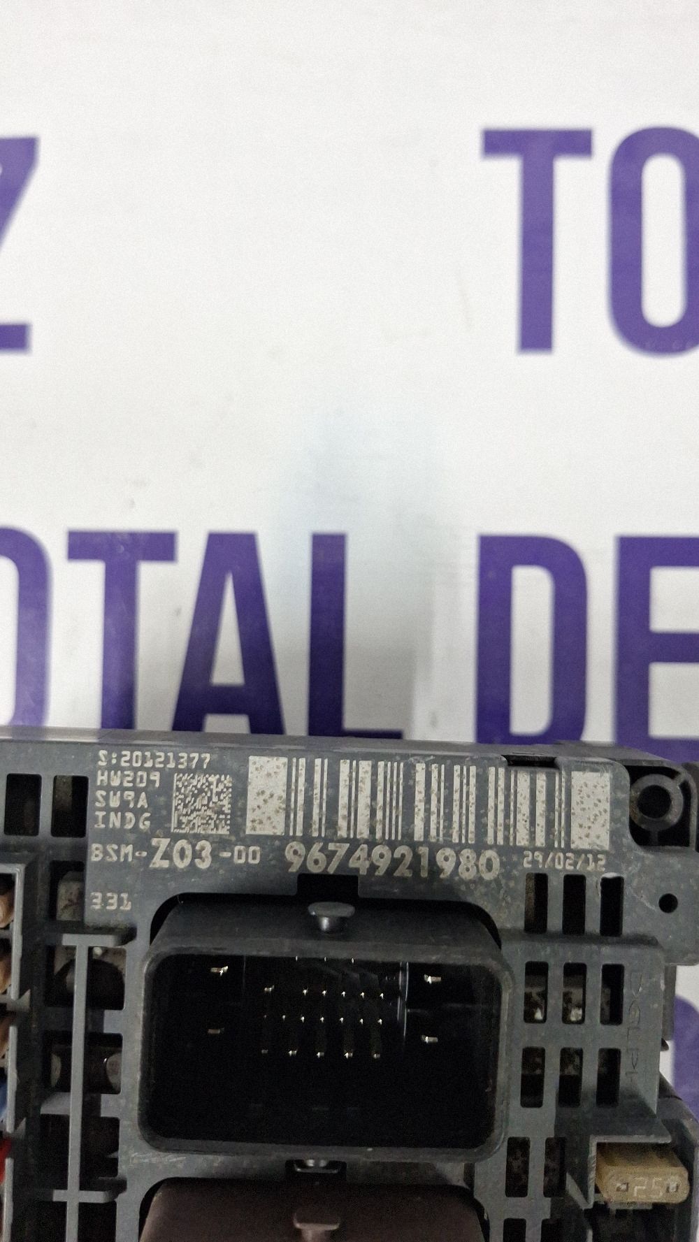 Calculator parcare Peugeot 508 2011 - 9674921980 BMZ0300 20121377
