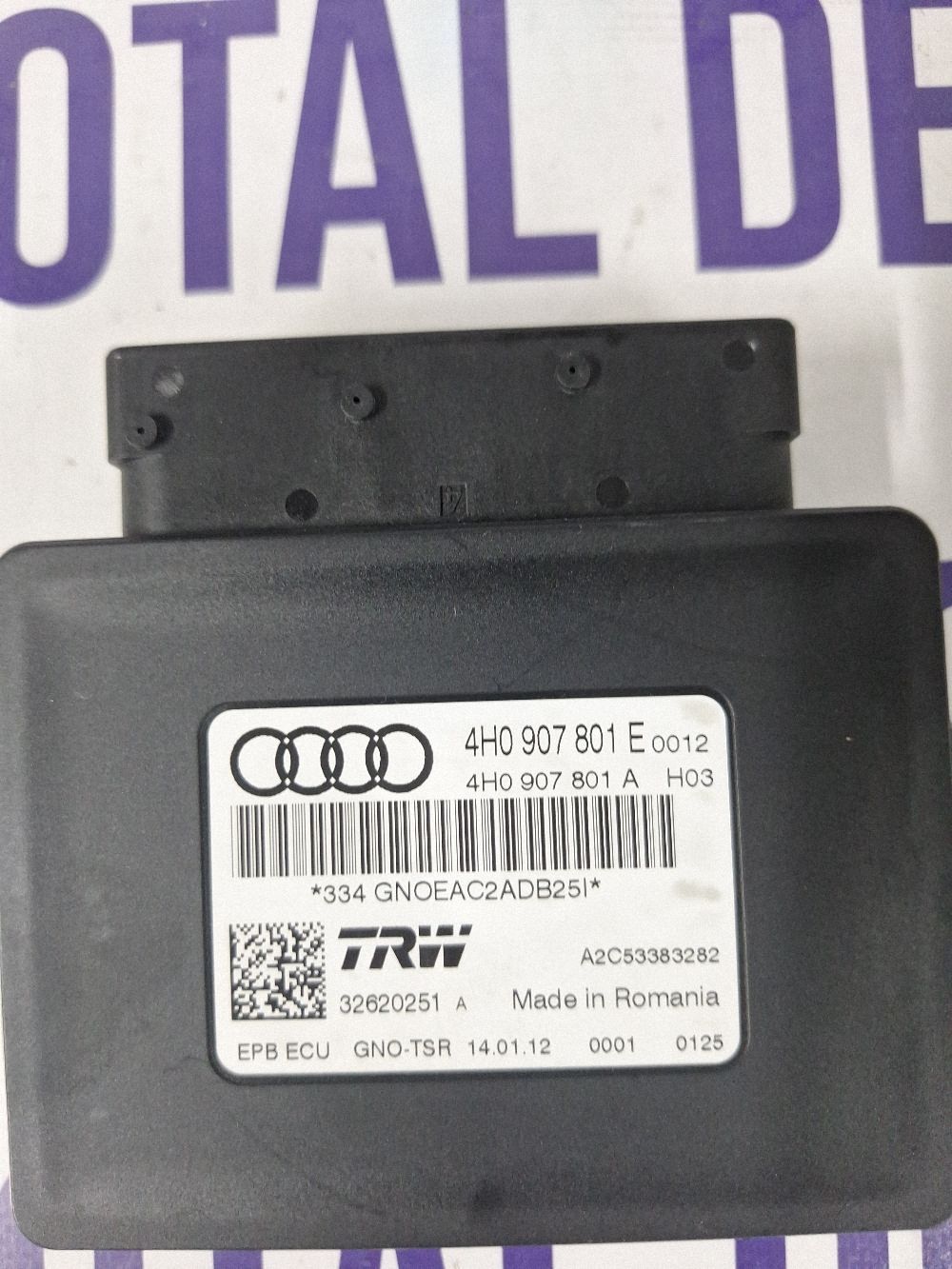 Calculator frana mana Audi A6 S6 C7 4G 2012 - 4H0907801A 4H0907801E A2C53383282
