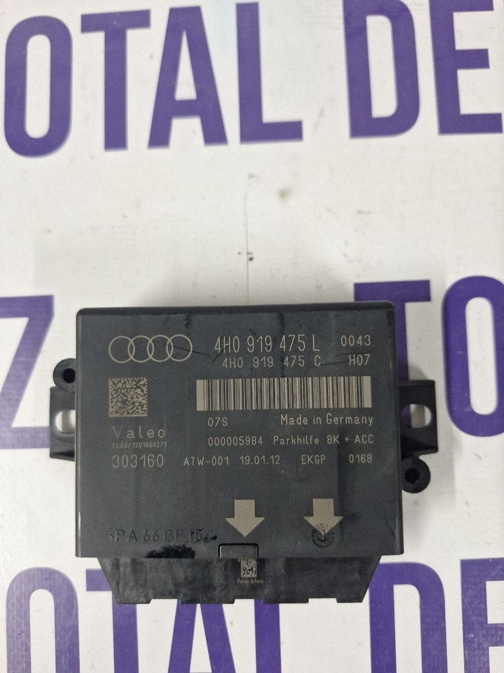 Calculator parcare Audi Q7 4L 2011 - 4H0919475C 4H0919475L 303160