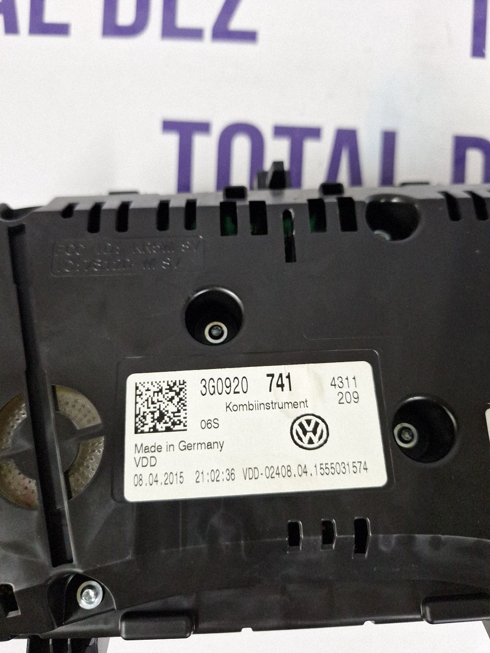 Ceasuri bord Volkswagen Passat B8 2016 - 3G0920741 1555031574