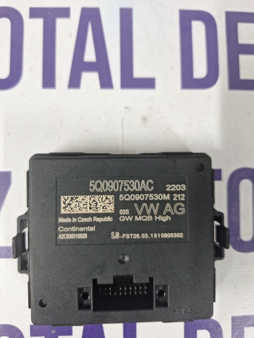 Calculator confort Volkswagen Passat B8 2017 - 5Q0907530M 5Q0907530AC A2C93831002B