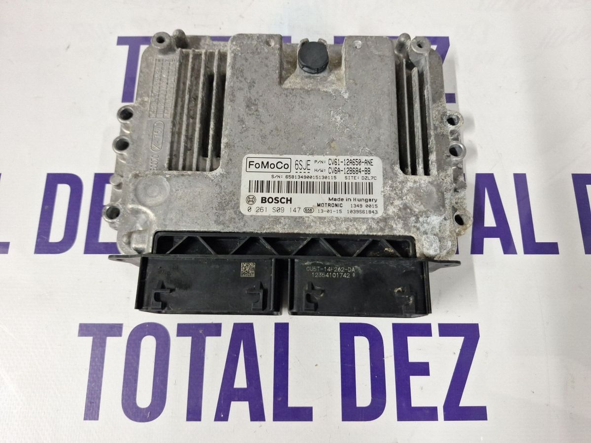 Calculator motor (ECU) Ford Ecosport 2014 - CV6A12B684BB CV6112A650ANE 0261S09147