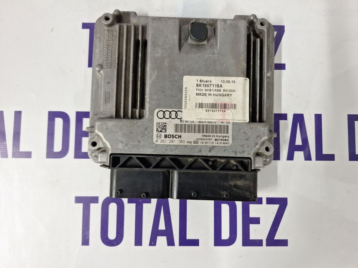 Calculator motor (ECU) Audi A4 S4 B8 8K 2010 - 8K1907115A 0261201703