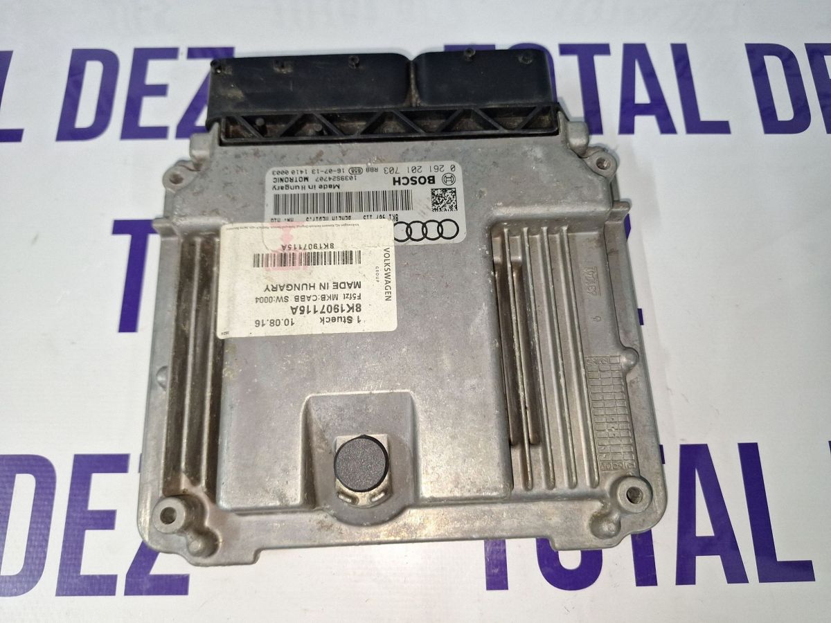Calculator motor (ECU) Audi A4 S4 B8 8K 2010 - 8K1907115A 0261201703