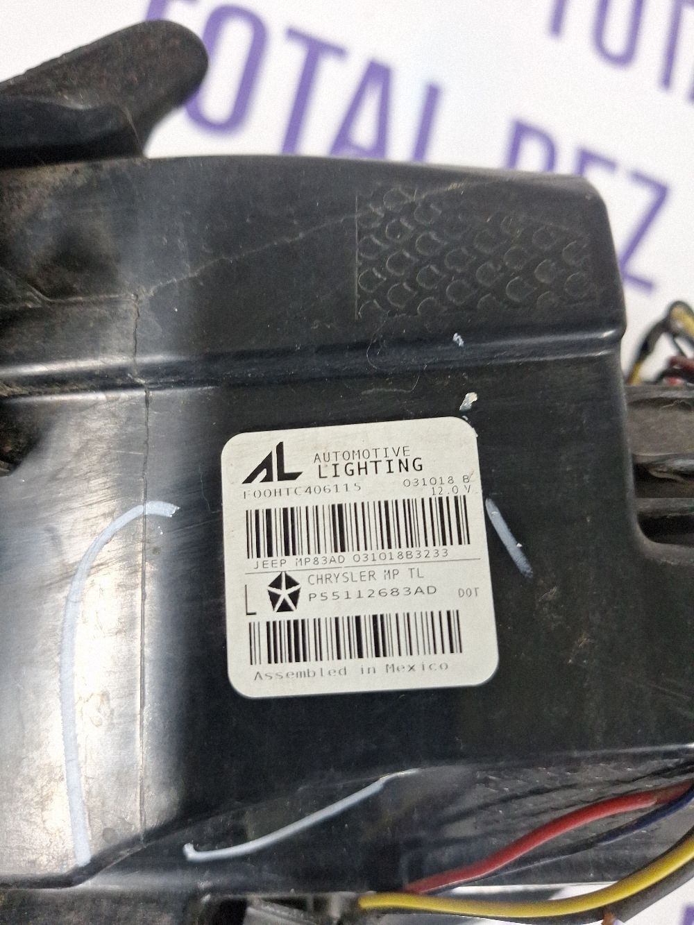 Stop Stanga spate Jeep Compass 2018 - P55112683AD F00HT0406115 03101B83233