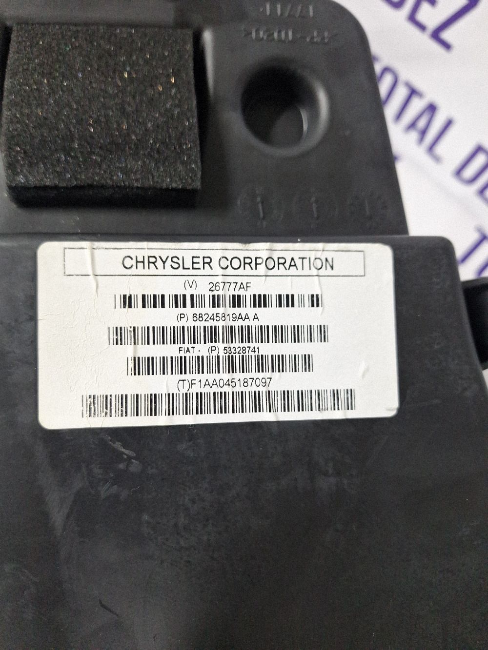 Subwoofer auto Jeep Compass 2018 - 26777AF 53328741 68245819AAA F1AA045187097