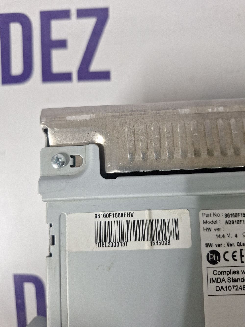 GPS auto Kia Sportage 2020 - 96160F1580FHV 1D8L300013T