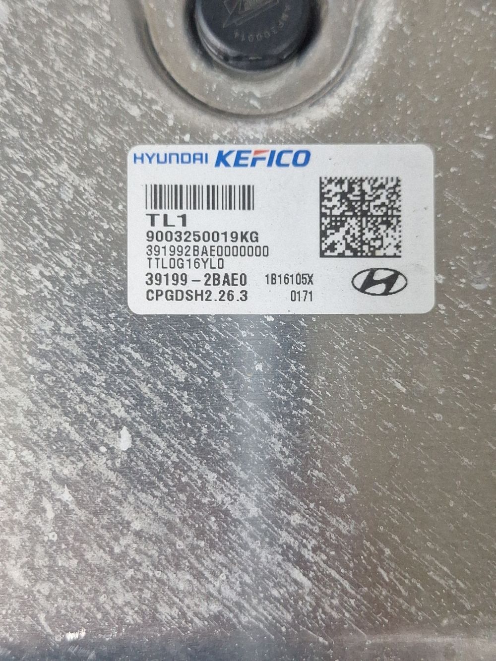 Calculator motor (ECU) Kia Sportage 2020 - 1B16105X 39199EBAE0 CPGDSH2263 9003250019KG 391992BRK0