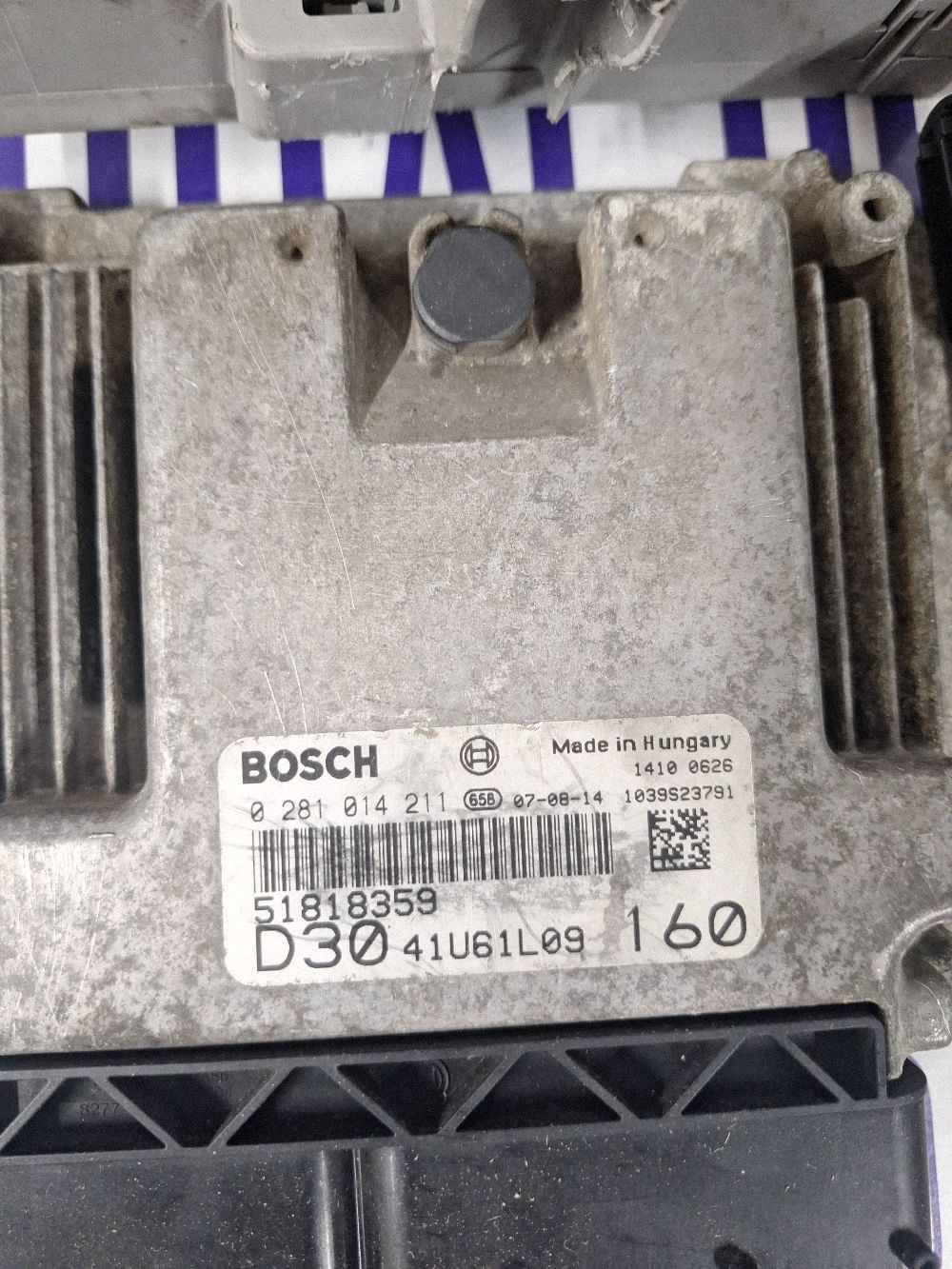 Calculator motor (ECU) Peugeot Boxer 2007 - 0281014211 41U61L09 51818359