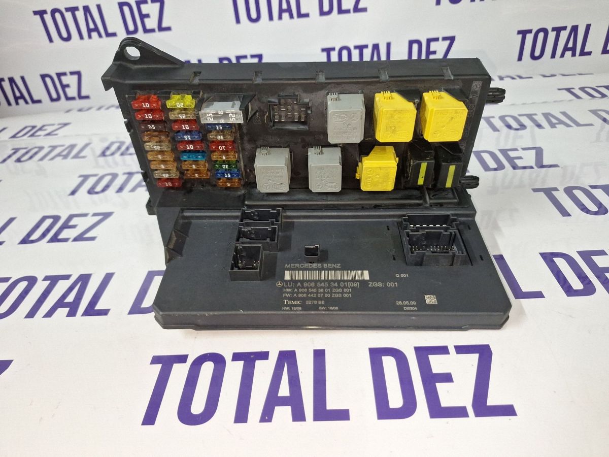 Calculator motor (ECU) Mercedes Sprinter W906 2009 - A6461501000 0281015914 1039S28914